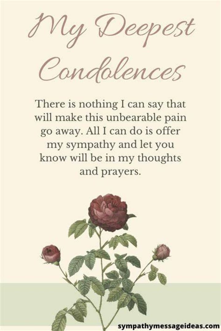 Pin on Sympathy Messages