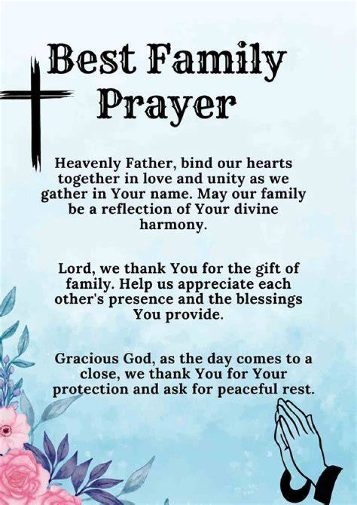 Prayer For Family Pictures, Photos, and Images for Facebook, Tumblr