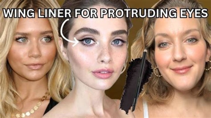 PROTRUDING EYES.... 1.) matte skin tone color of entire lid 2.) Bring