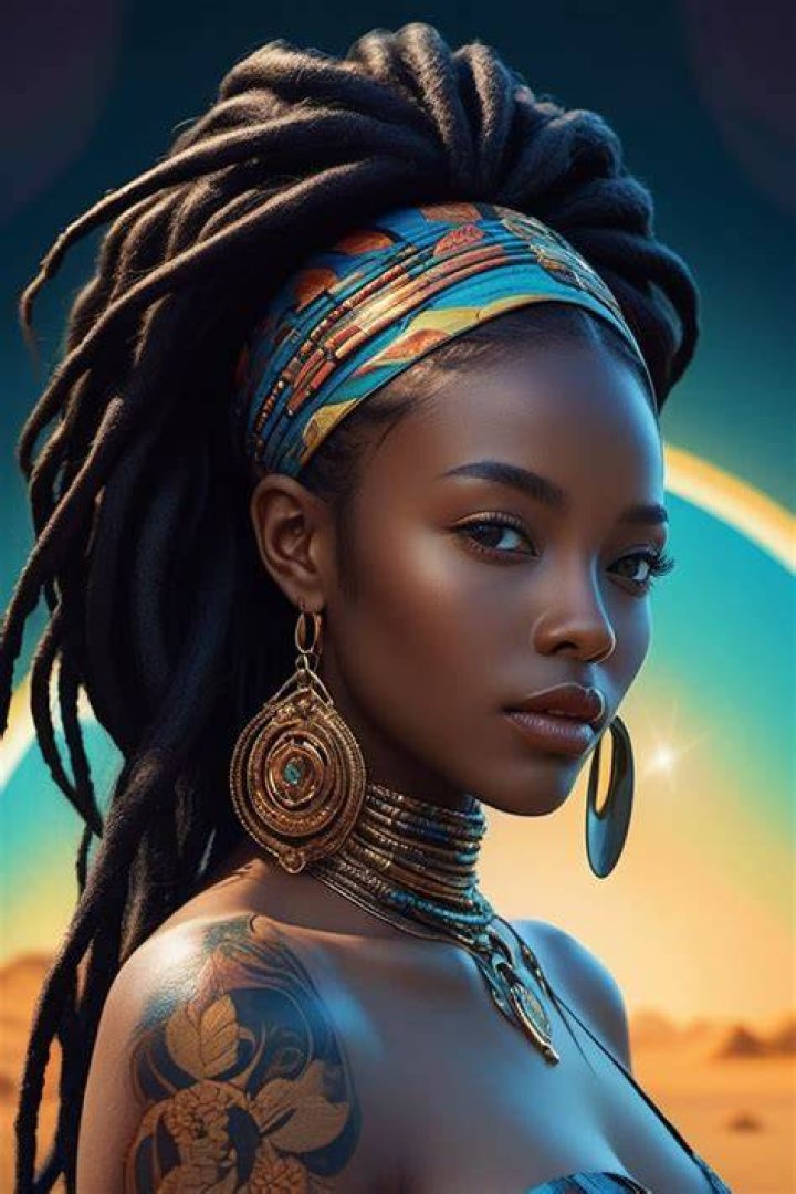 Radiant Actresses Adorned With Dreads: A Captivating Gaze