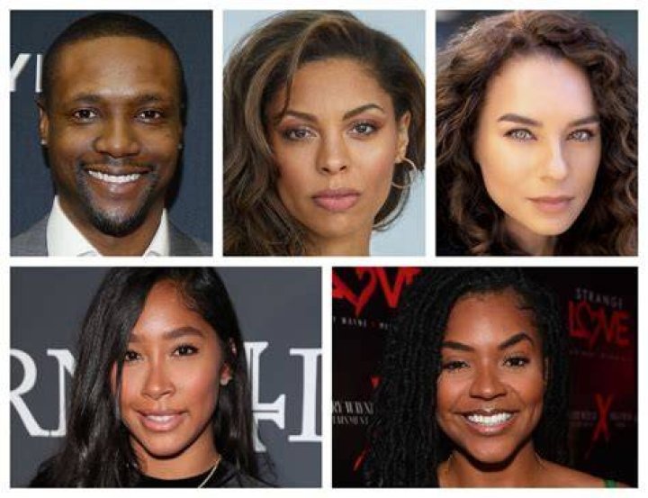 Rob Brown, Ciera Payton, Nicole Lyn, Apryl Jones and Ernestine Johnson