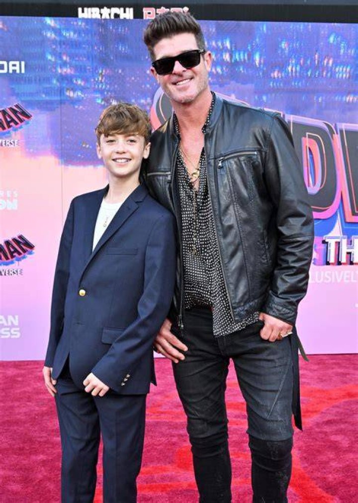 Robin Thicke Says Son Julian, 12, Is a Talented Singer and Plays Guitar