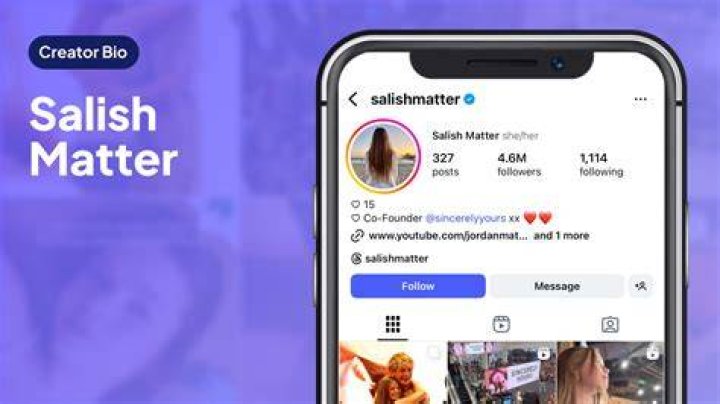 SALISH MATTER PHONE NUMBER, BIO, EMAIL ID, AUTOGRAPH ADDRESS, FANMAIL