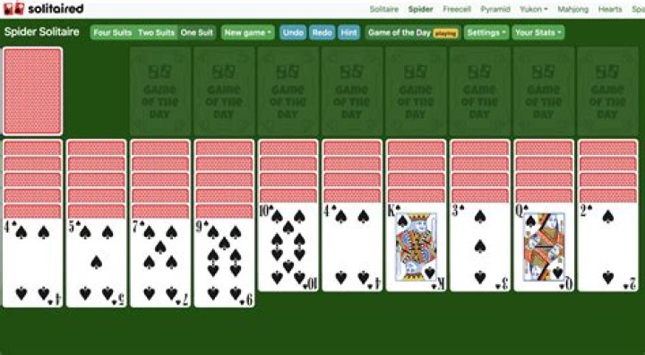 Spider Solitaire &bull; Play Free Spider Solitaire Online Unlimited