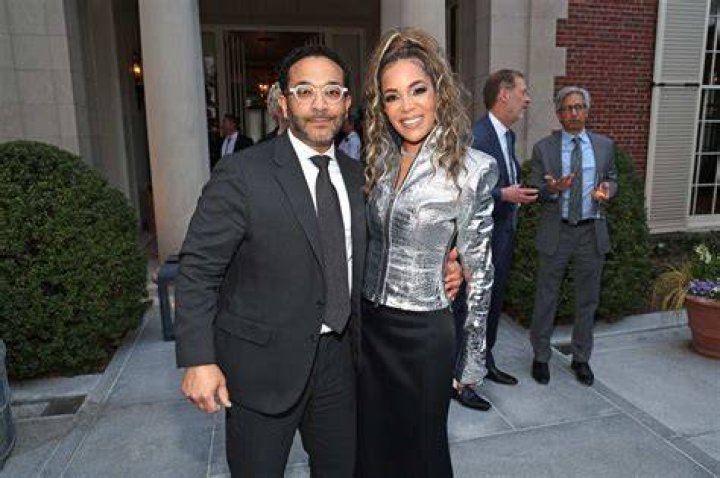 Sunny Hostin and Emmanuel Hostin exchanged their wedding vows in 1998