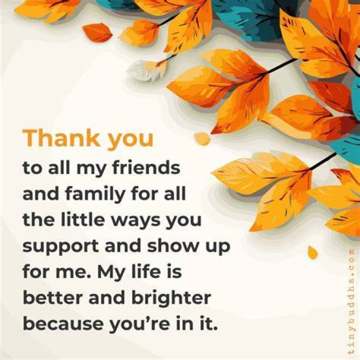 THANK YOU Family & Friends For All Your Sweet BIRTHDAY WISHES