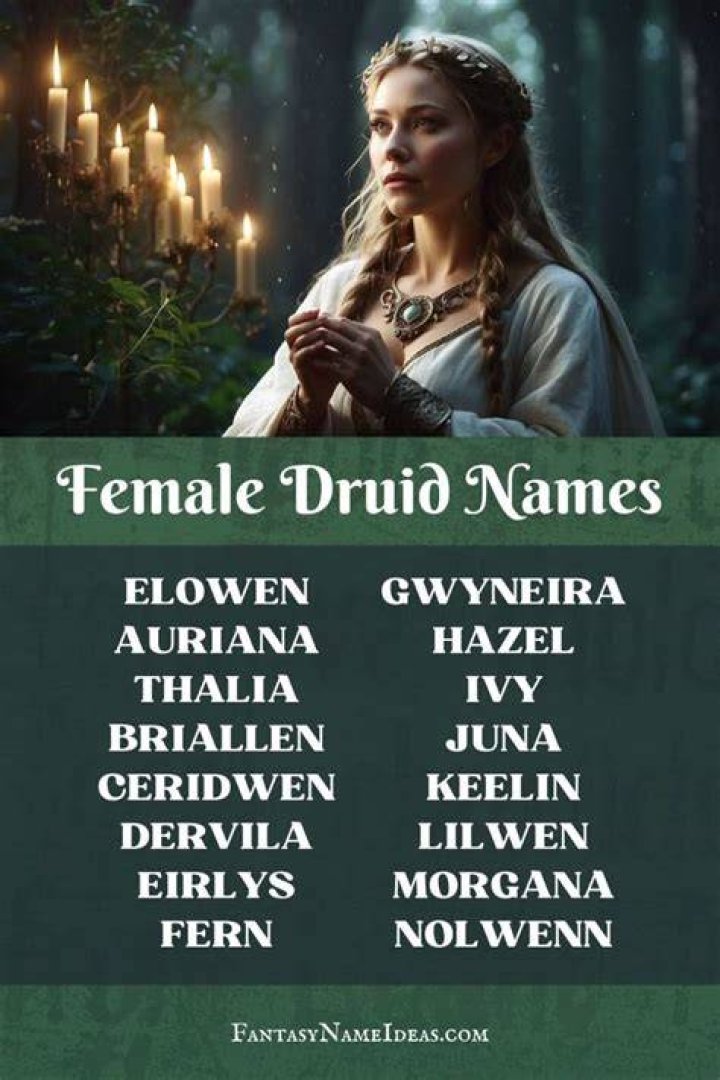 The Essential Guide To Druid Names: Meaning, Origin, And Inspiration