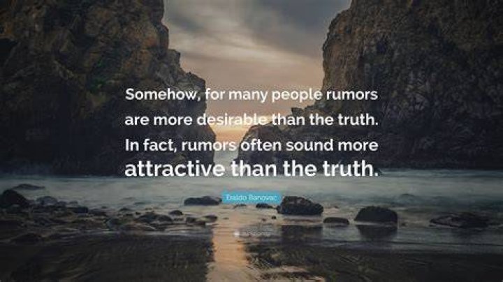 The Rumors And The Truth
