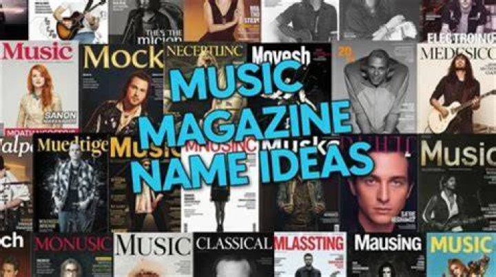 The Ultimate Guide To Music Magazine Names: Explore The World Of Print And Digital Publications
