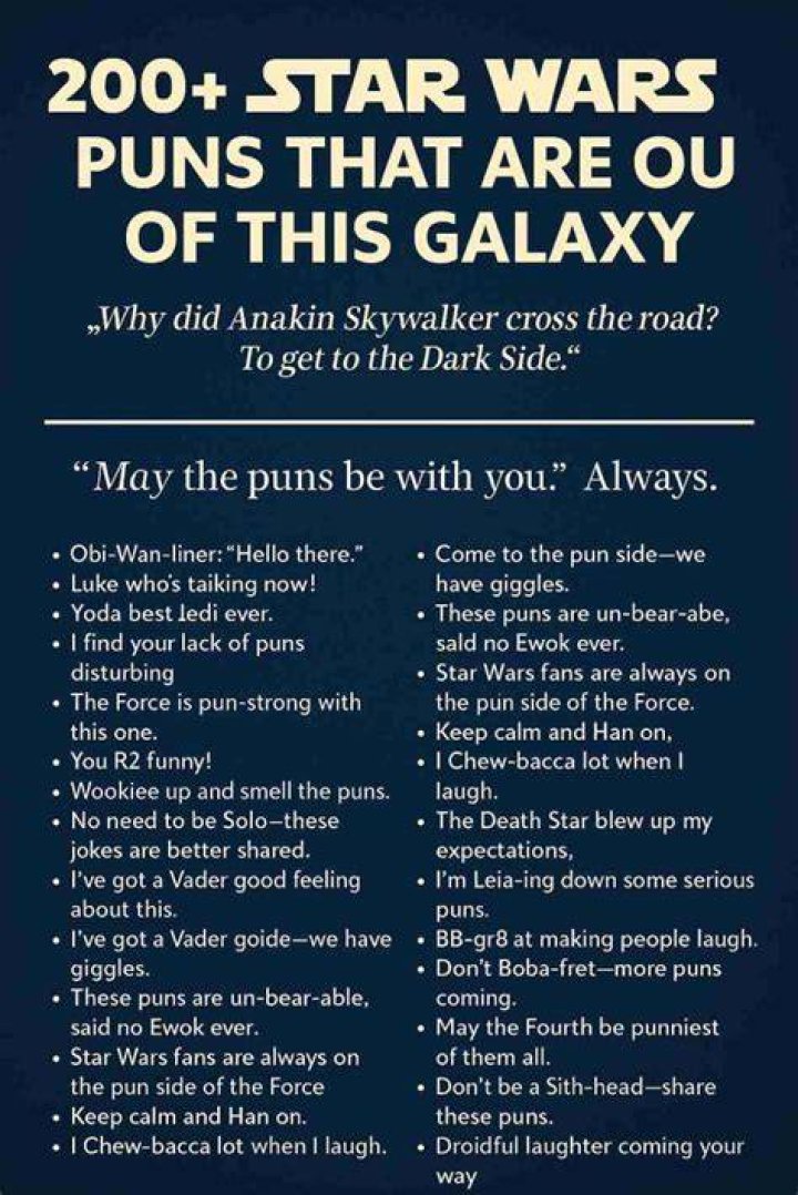 The Ultimate Star Wars Joke Collection: May The Pun Be With You!