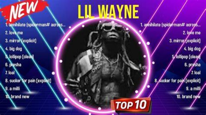 TOP 10 Songs Lil Wayne YouTube