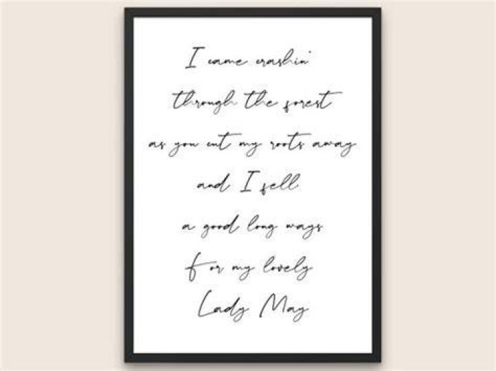 Tyler Childers Lady May Lyrics Genius Lyrics
