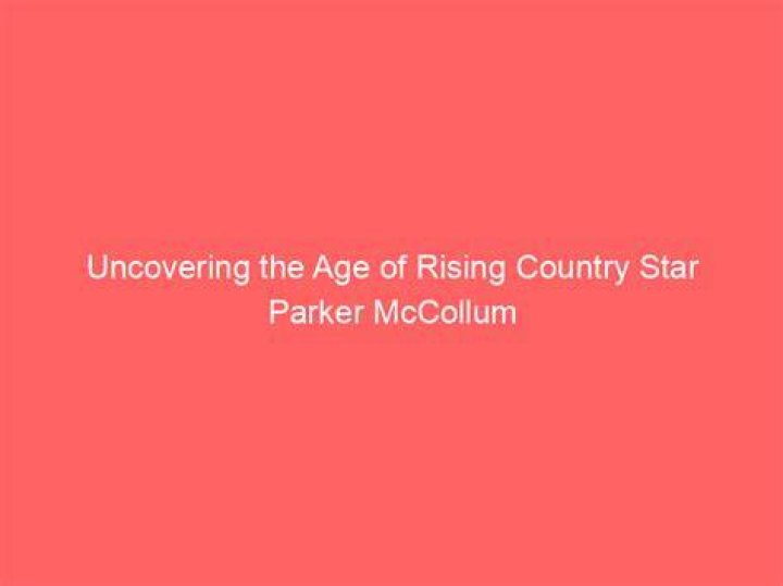 Uncovering The Rising Star In Country Music