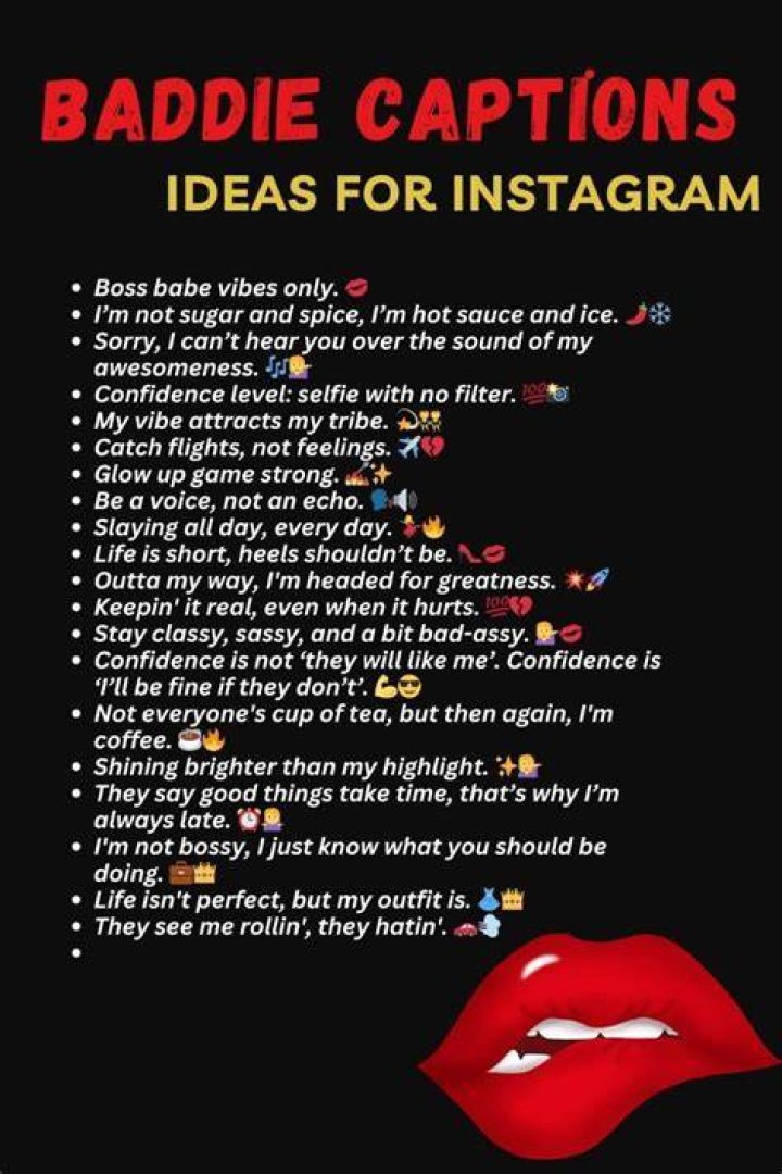 Unleash The Fire: Baddie Captions For 2024 To Ignite Social Media