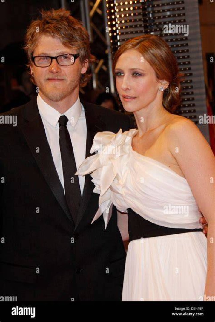 US actress Vera Farmiga and her husband Renn Hawkey arrive on the red