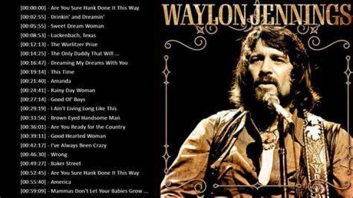 Waylon Jennings Greatest Hits Full Album Old Country Songs All Of